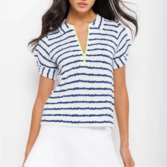 NLISA TODD get in line top in stripe - Picture 1 of 2